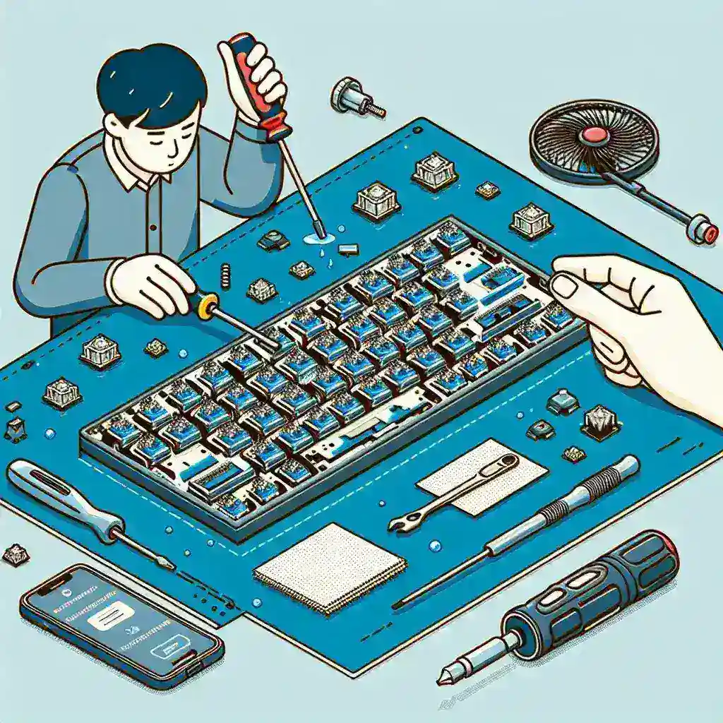 ¿Cómo reparo un teclado dañado por agua?